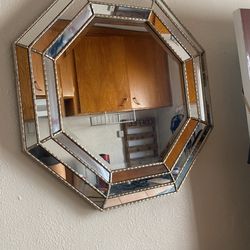 Big Embedded Mirror, Wall Mirror, Hanging Mirror