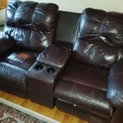 Recliner couch And Recliner Loveseat Sofa  Chair