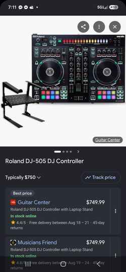 Roland DJ-505 DJ Controller