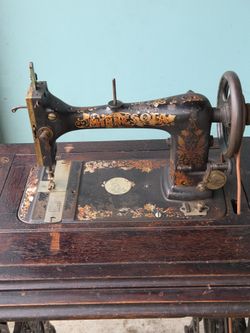 Antique Treadle Sewing Machine