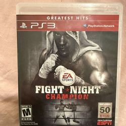Fight Night Champion -Sony PlayStation 3 (2011) (4G3WDZ8SUTRR)