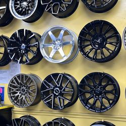 COMPACT CAR WHEELS AND TIRES $10 DOWN 
