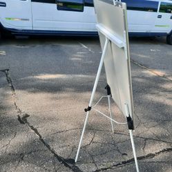 Adjustable height Magnetic whiteboard - $45