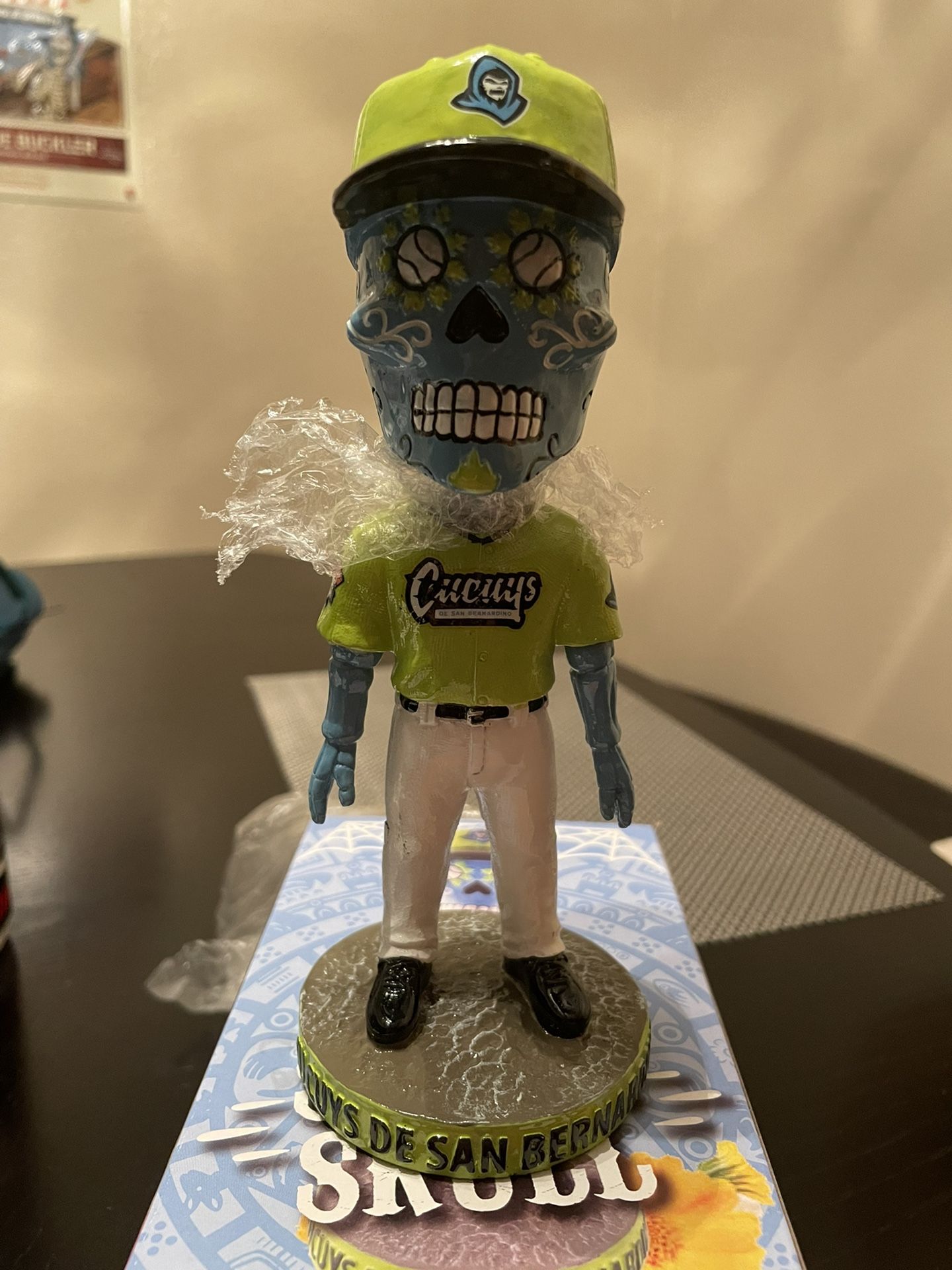 Inland Empire 66ers Cucuys Sugar Skull 2021 Bobblehead #2
