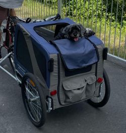 Doggyhut pet trailer and stroller