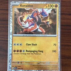 Koraidon Pokémon Card