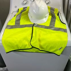 Helmet 🪖 And Reflective Vest 