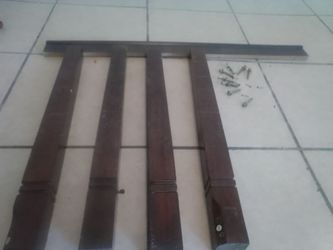 Table pieces for table with screws