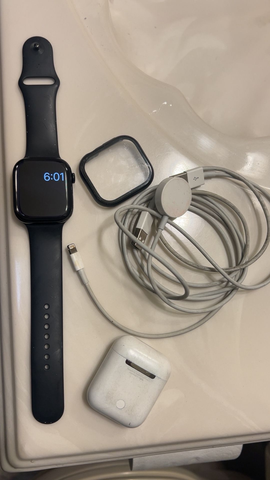 Series 10 Apple Watch And AirPods