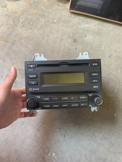 Hyundai Elantra 2009 Original Stereo