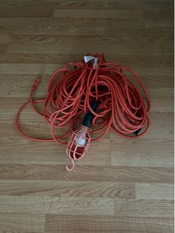 50 ft extension cord with light!