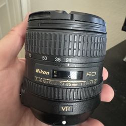 Nikon 24-85mm f/3.5-4.5G AF-S Lens – Clean Glass, Tested