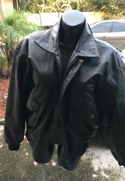 Leather jacket