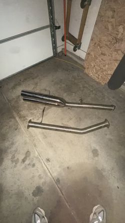 Isr exhaust kit for Nissan 240sx