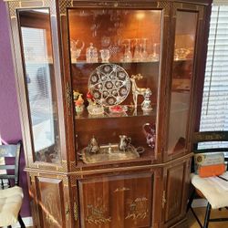 Antique China Cabinet.