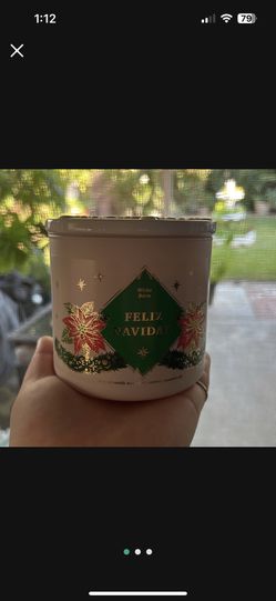 Feliz Navidad Champurrado B&BW Candle