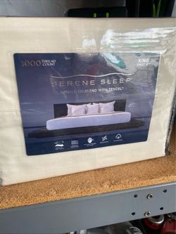 Serene Sleep DARK GREY Cool Comfort 1000-Thread Count 4-Pc. Sheet Set KING New