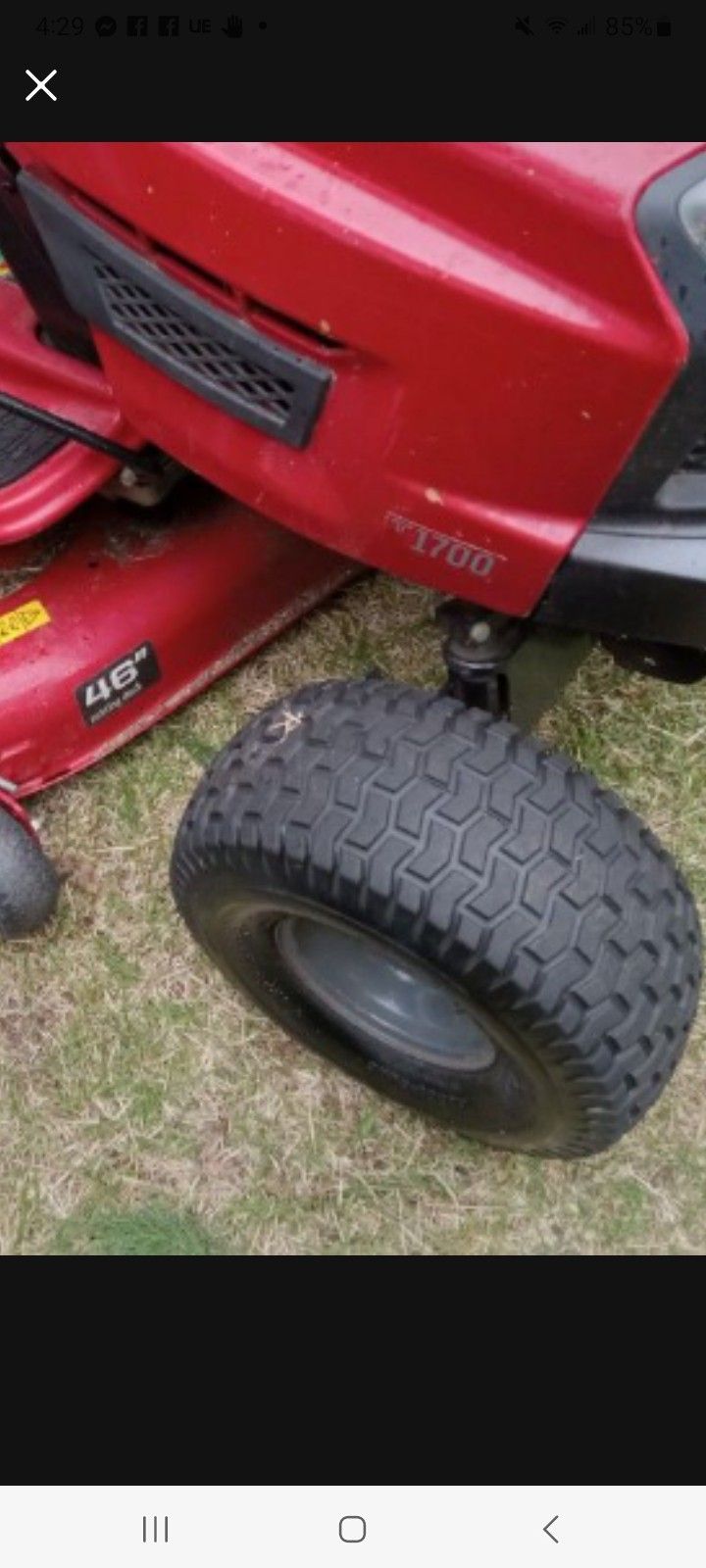 46 Inch Mower Fully Automatic Reduced