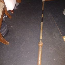 Barra  olímpica  de  7 pie