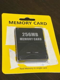 256MB Memory Card Storage for PS2 Playstation 2 console