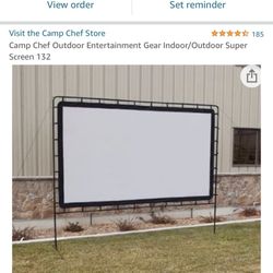 132 Outdoor Movie Screen for Sale in Malibu CA OfferUp