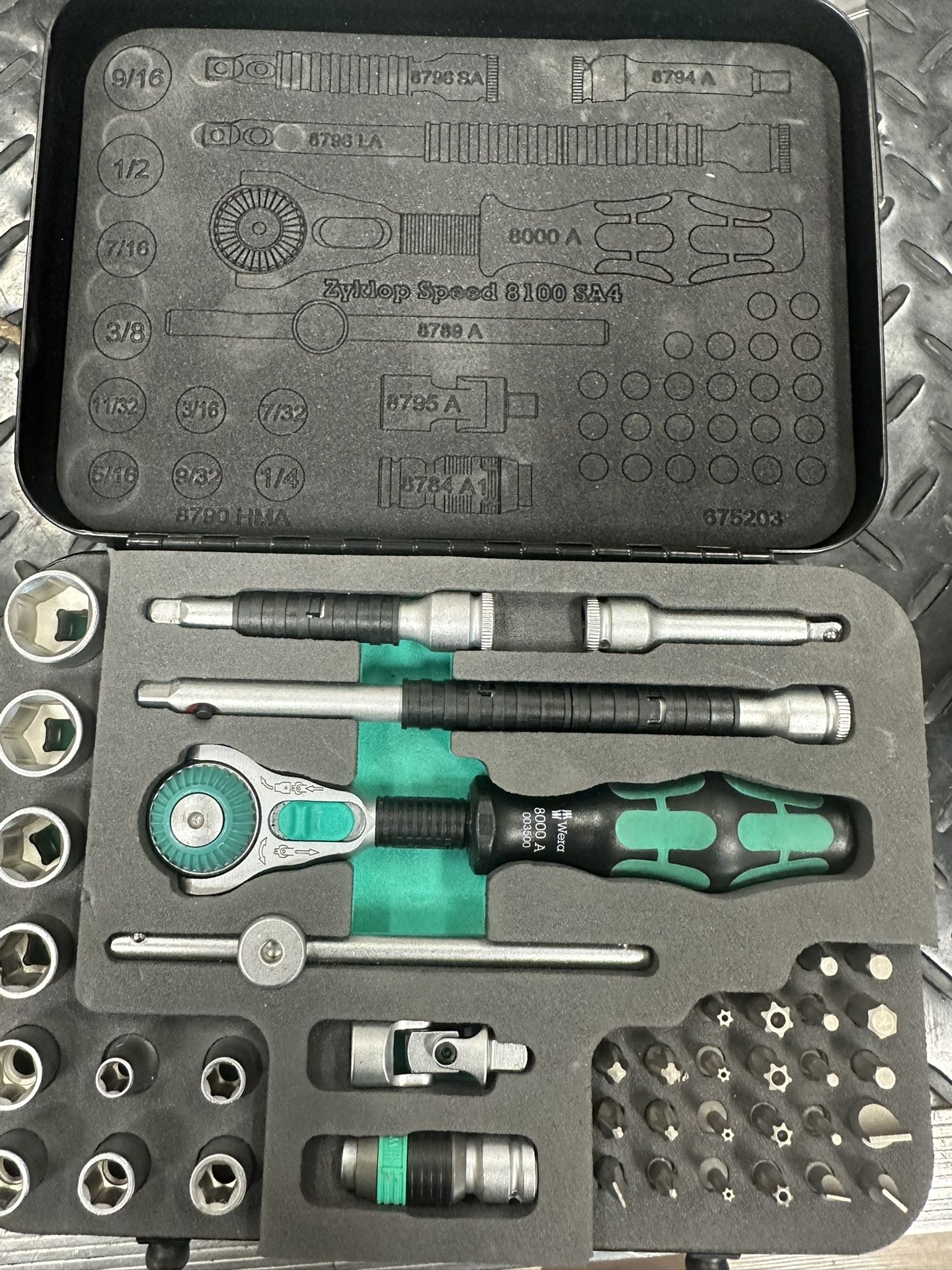 Wera Zyklop Small Ratchet Set