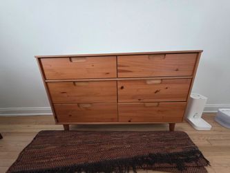 Solid Pine Wood Dresser - $100 OBO