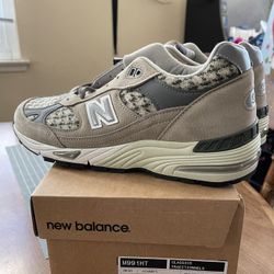 New Balance 991 Made In England Harris Tweed - Men’s 9