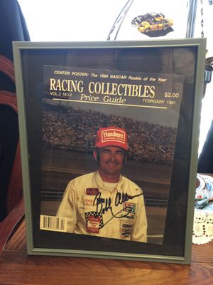Photo Racing collectibles guide autograph Bobby Allison