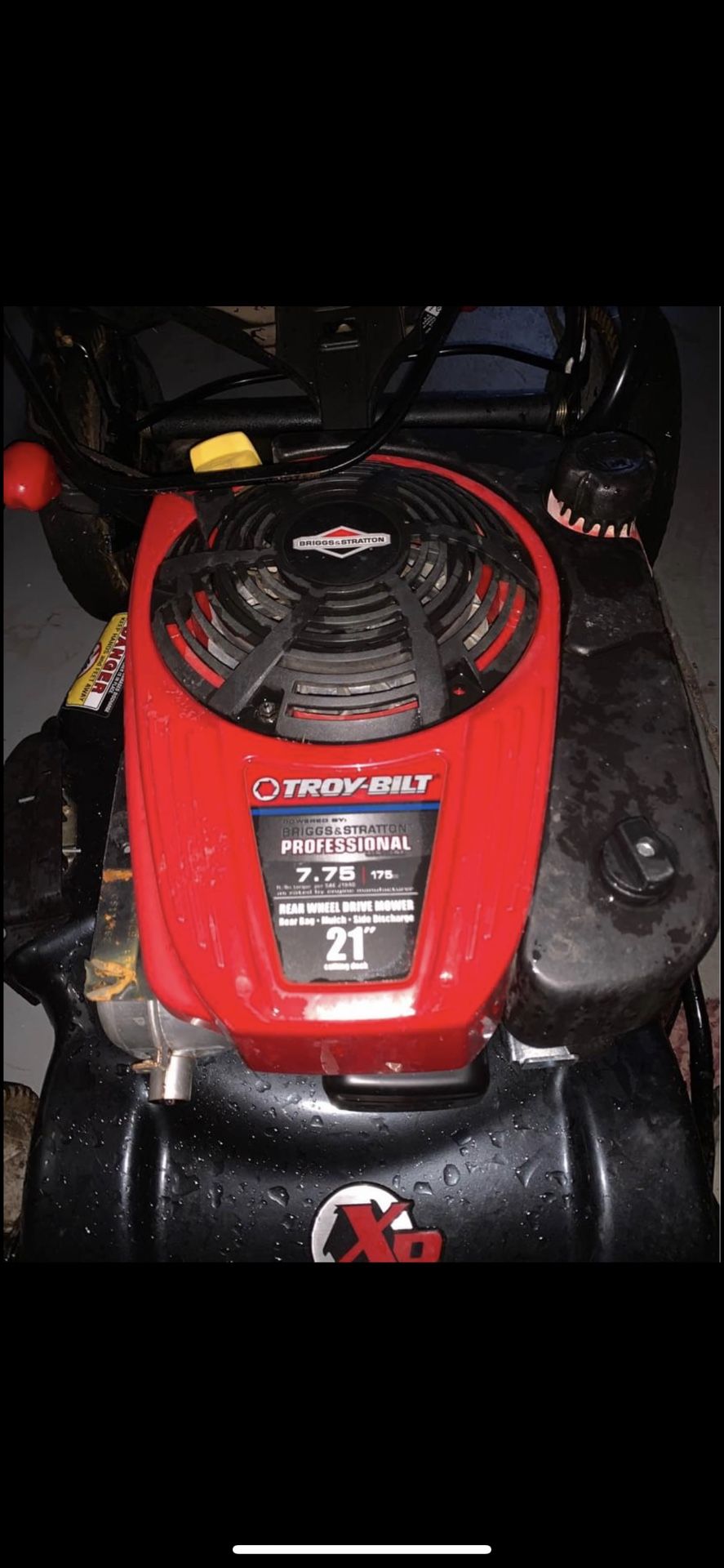 Troy bilt commercial Professional lawn mower! 7.75hp! Works great!