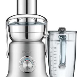 Breville Juice Fountain Cold XL BJE830BSS, Brushed Stainless Steel
The Breville Juice Fountain Cold XL features a bigger 3.5 inch feed chute and can e
