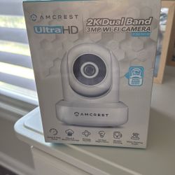 Amcrest 2K Dual Band 3MP Wi-Fi Camera 