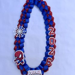 Collar para graduación de Spiderman