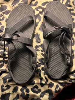 Chaco Black Strappy Sandals