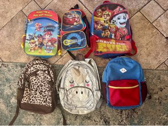 Backpacks $3 Each