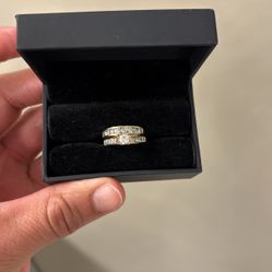 Engagement Ring And Band 