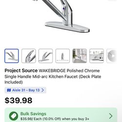 Kitchen Faucet - Brand New