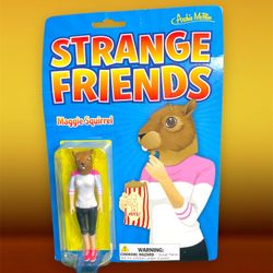 Strange Friends Action Figure- Maggie The Squirrel- Archie McPhee’s Fun Unique Unusual Gifts