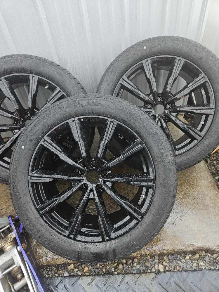 20 Bmw Wheels Style 740 In Black 