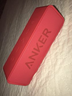 Anker SoundCore Bluetooth Speaker with 24-Hour Playtime, 66-Foot Bluetooth Range & Built-in Mic, Dual-Driver Portable Wireless Speaker with Low Harmo