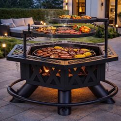 Brand New Fire Pit  For Wood