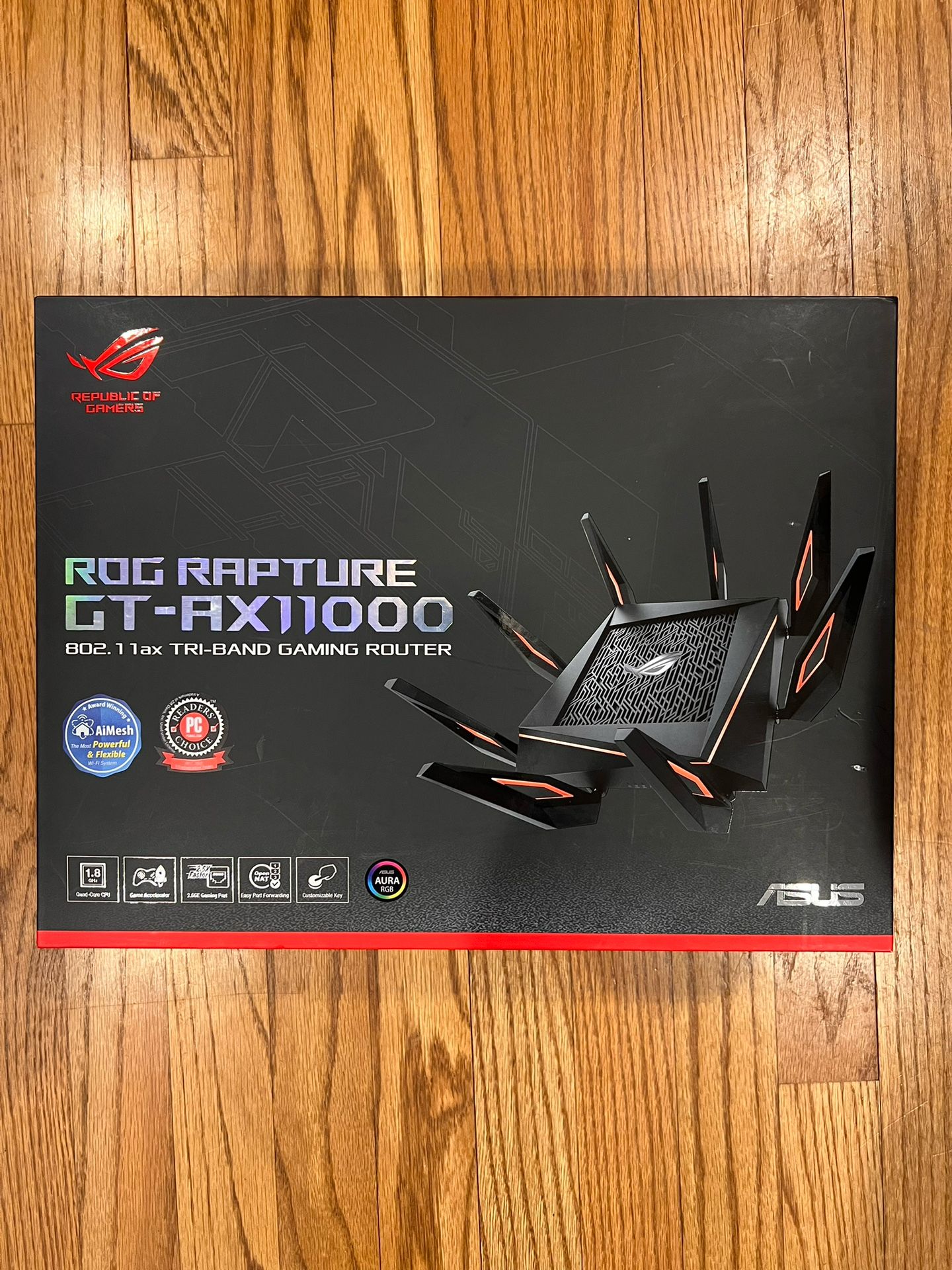 ASUS ROG Rapture WiFi 6 Wireless Gaming Router (GT-AX11000) 
