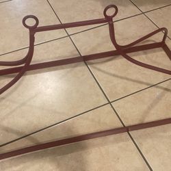 Vintage Metal Pot Rack