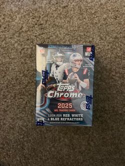 2025 Topps Chrome Football NFL Factory Sealed Blaster Value Box - New / Sealed