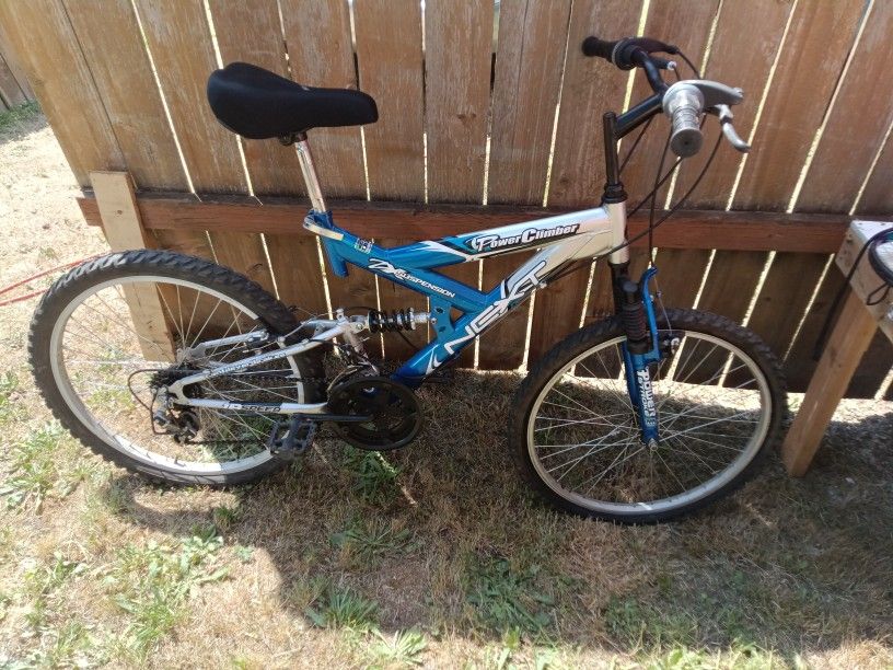 Next Power Climber Full Suspension Bike