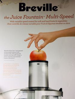 Brand New Breaville Juice Fountain Multi-Speed