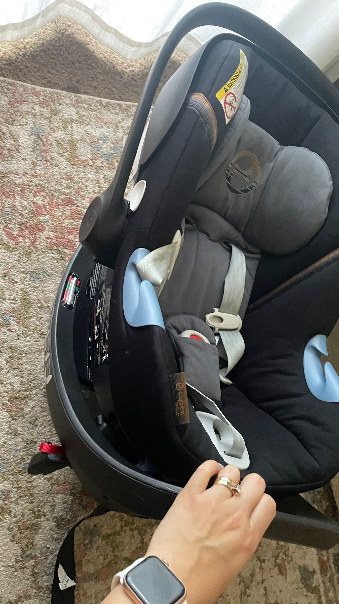 Car seat.