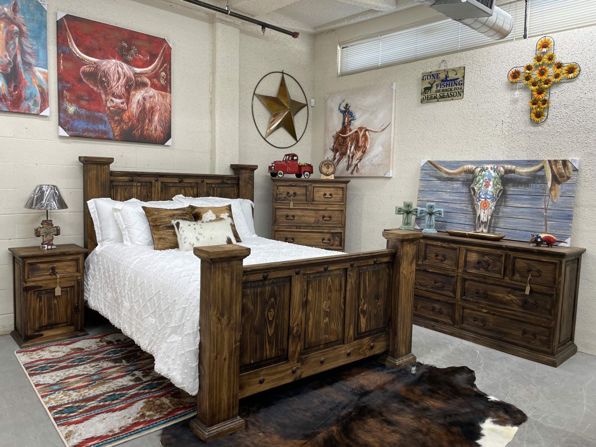 Wood Bedroom Set , Chest , Dresser , No Money Down !!