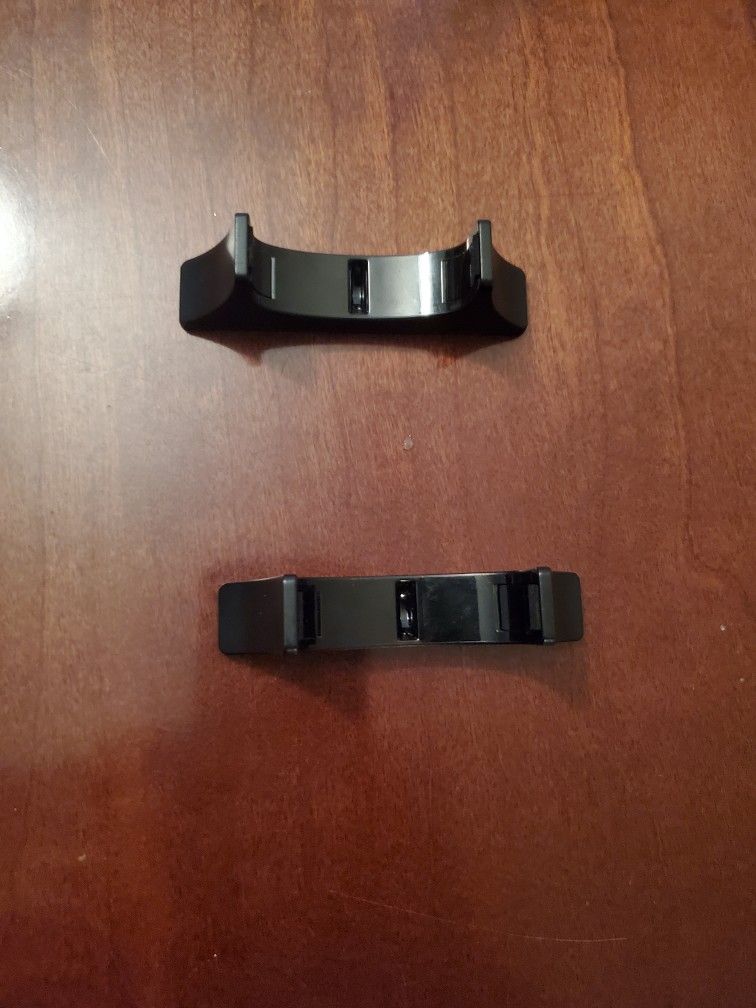 Set Of 2 Genuine Nintendo Wii U Console Vertical Stand Holders WUP-009 OEM