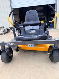 Like new - Cub Cadet Ultima ZT1 42 in. 547 cc IntelliPower Engine Dual Hydrostatic Drive Gas Zero Turn Riding Lawn Mower